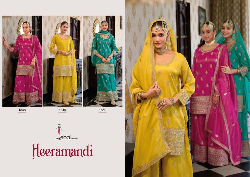 Eba Heeramandi 1848 To 1850 Simar Embroidery Work Salwar Kameez