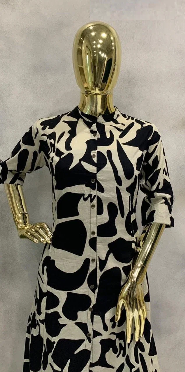 Naisha K 311 Casual Wear A line Kurti With Plazzo Collection