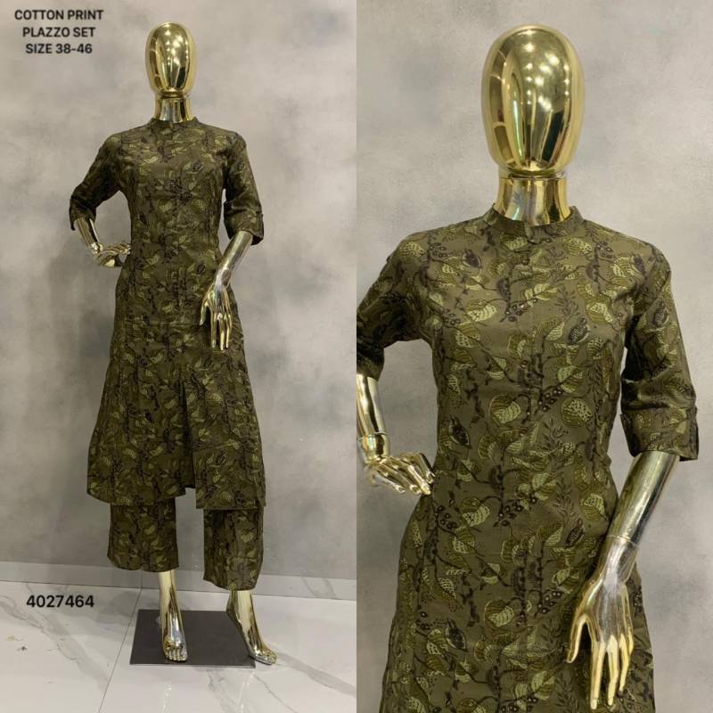 Naisha K 311 Casual Wear A line Kurti With Plazzo Collection