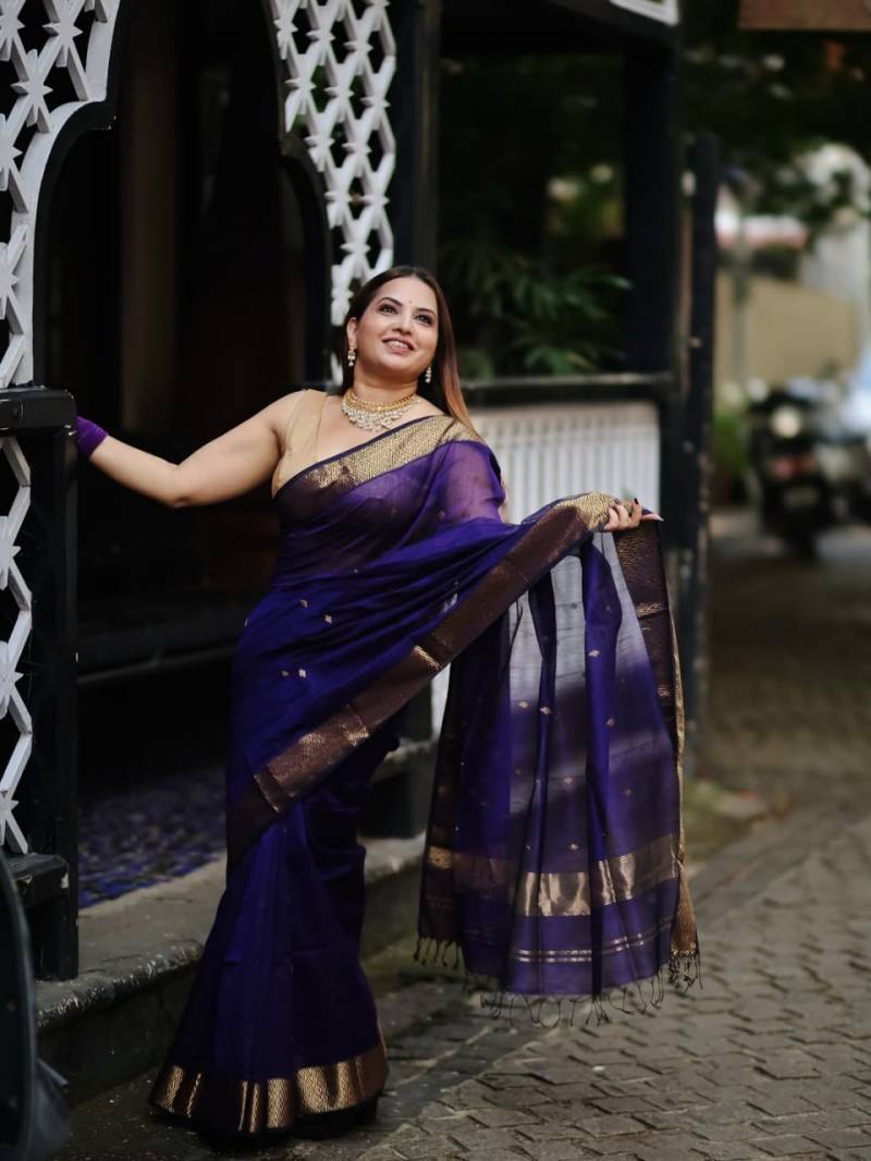 Satani 3502 Soft Cotton Silk Traditional Wear Sarees