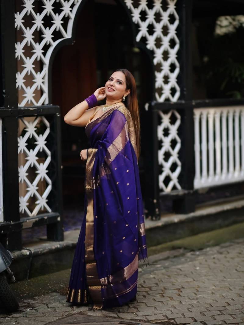 Satani 3502 Soft Cotton Silk Traditional Wear Sarees