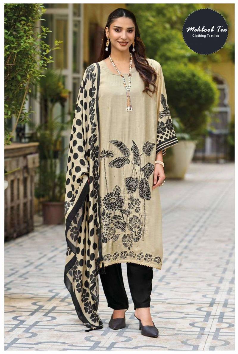 Mehboob Tex 1718 Viscose Maslin Printed Digital Salwar Suit Collection
