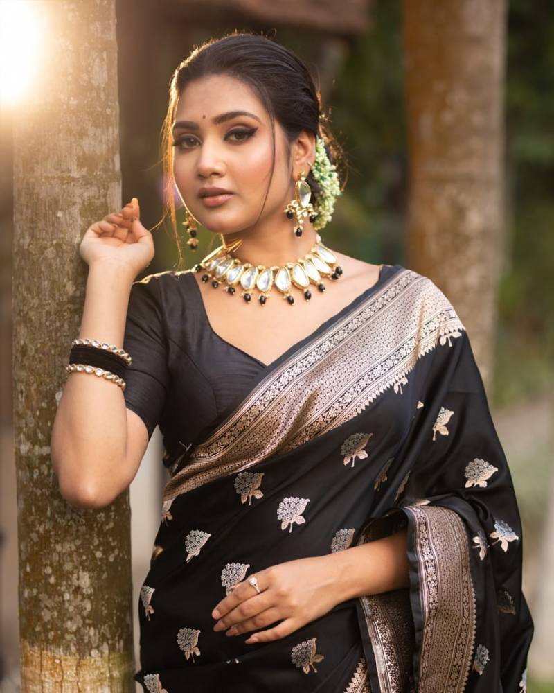 Satani 45220 Banarasi Soft Silk Wedding Wear Saree