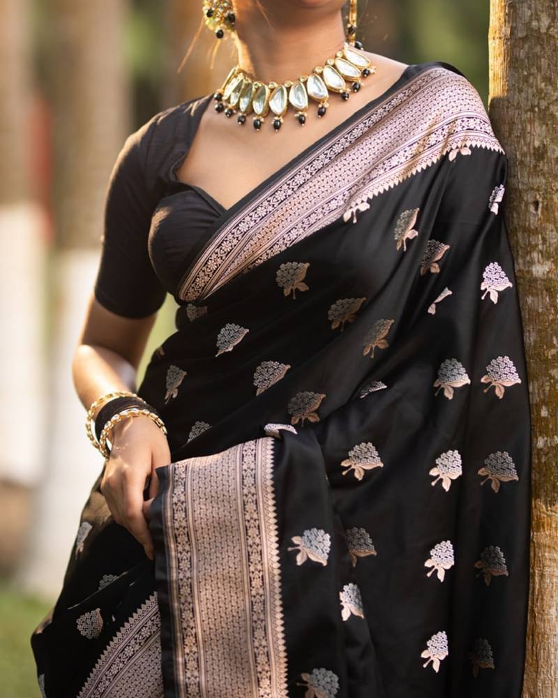 Satani 45220 Banarasi Soft Silk Wedding Wear Saree