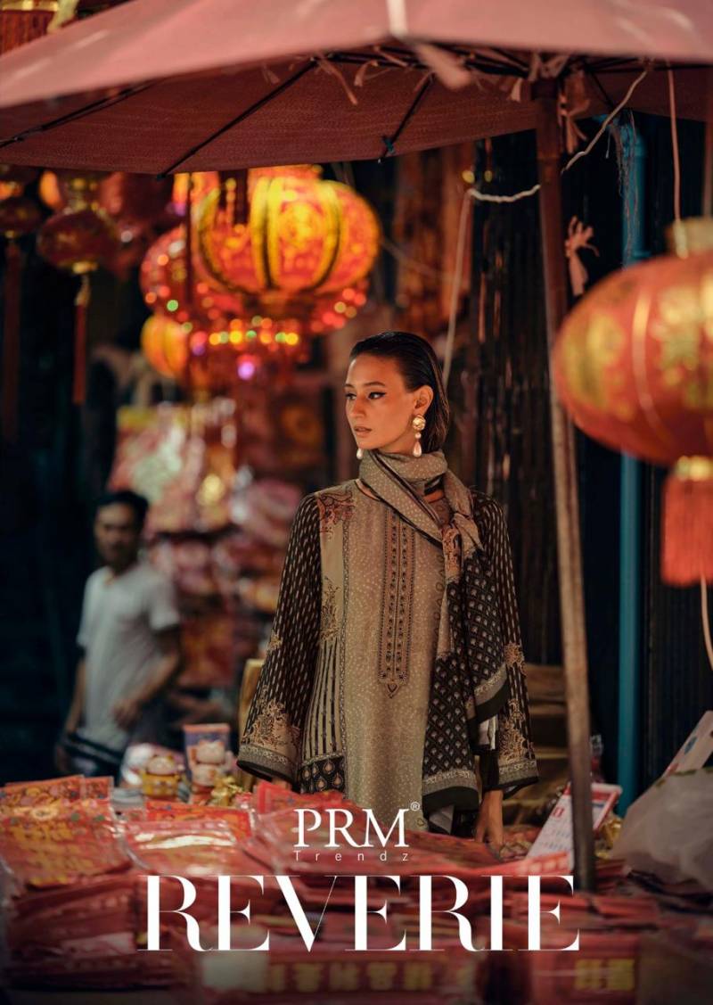 Prm Reverie Viscose Pashmina Digital Prints Salwar Suits Collection