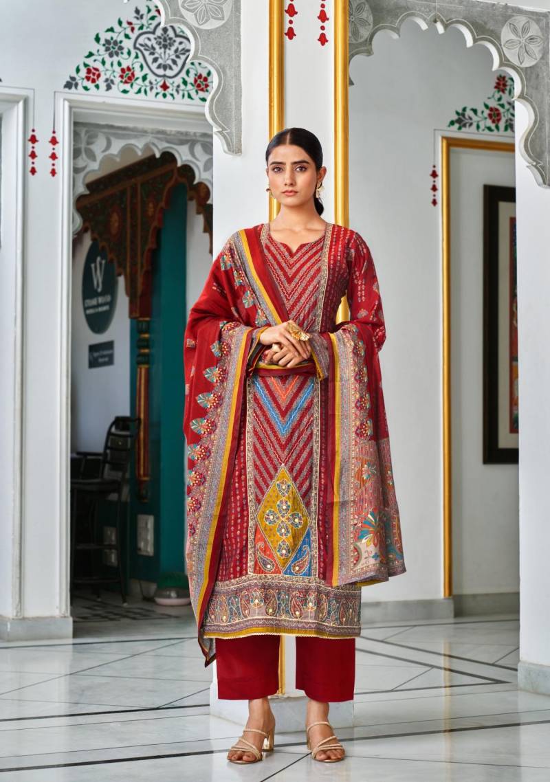 Mumtaz Tohfa Modal Silk Print Designer Dress Material Collection