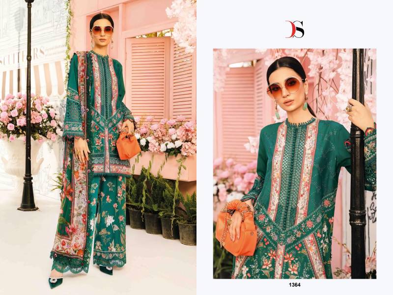 Deepsy Maria B Mprint 25 Vol 3 Cotton Dupatta Cotton Salwar Kameez Collection
