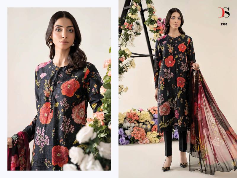 Deepsy Maria B Mprint 25 Vol 3 Cotton Dupatta Cotton Salwar Kameez Collection