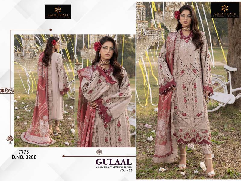 Aaliz Gulaal Vol 2 Cotton Digital Printed Dress Material Collection