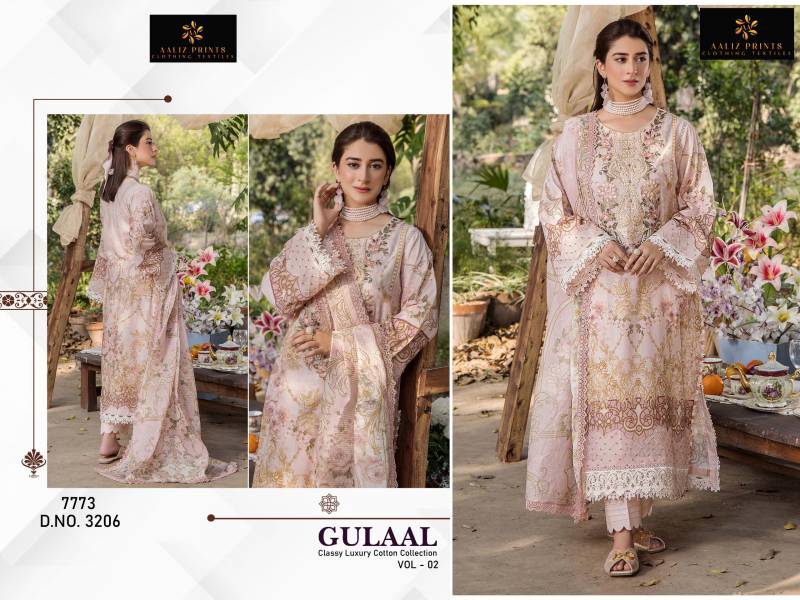 Aaliz Gulaal Vol 2 Cotton Digital Printed Dress Material Collection