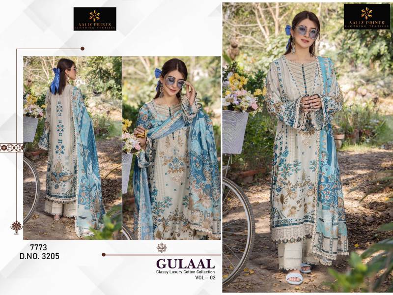 Aaliz Gulaal Vol 2 Cotton Digital Printed Dress Material Collection