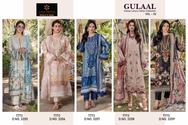 Aaliz Gulaal Vol 2 Cotton Digital Printed Dress Material Collection