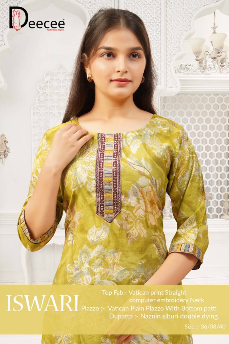 Deecee Ishwari Vatican Printed Premium Kurti Set Collection