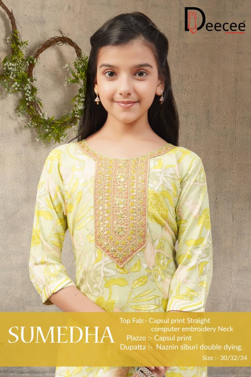 Deecee Sumedha Capsule Printed Kurti With Dupatta Collection