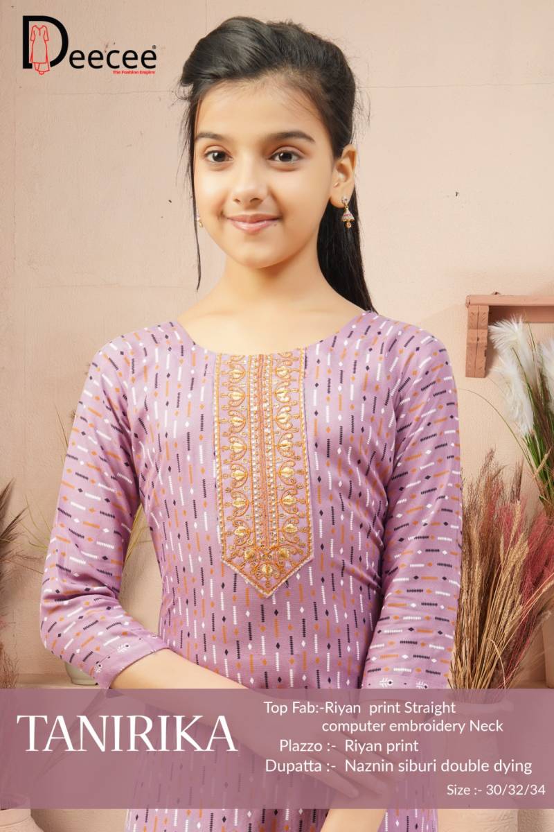 Deecee Tanirika Rayon Printed Daily Wear Kurti Set Collection
