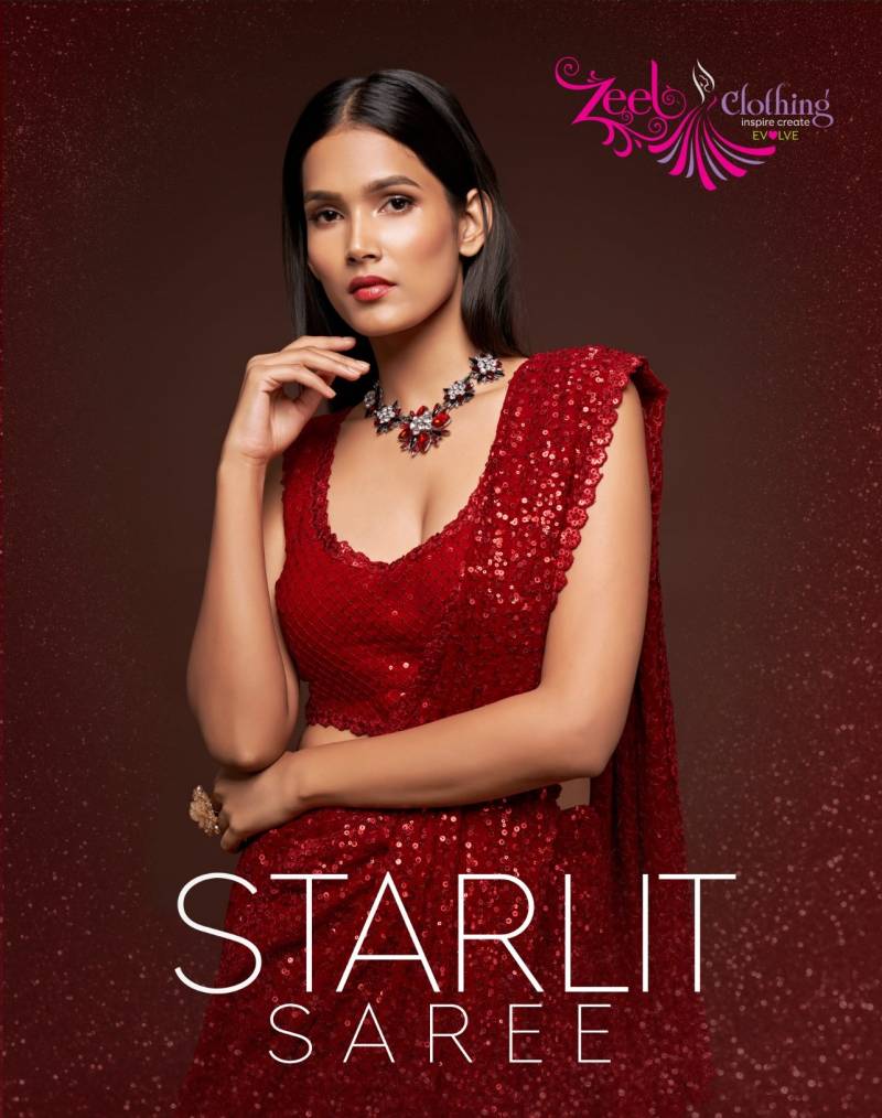 Zeel The Starlit Saree Vol 1 Georgette Party Wear Saree Collection