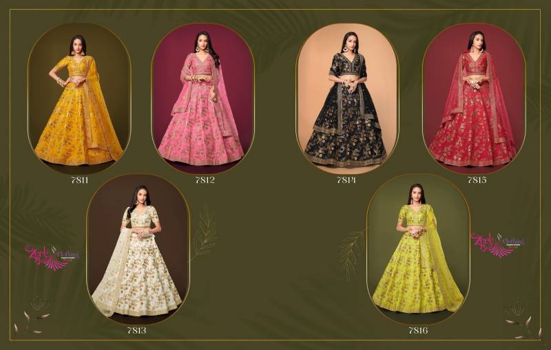 Zeel The Modern Vibes Vol 2 Designer Silk Lehenga Collection