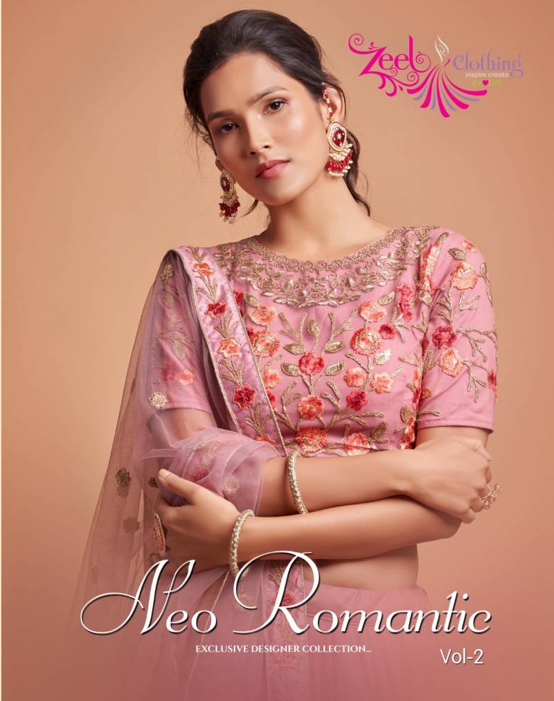 Zeel Neo Romantic Vol 2 Designer Embroidered Lehenga Collection