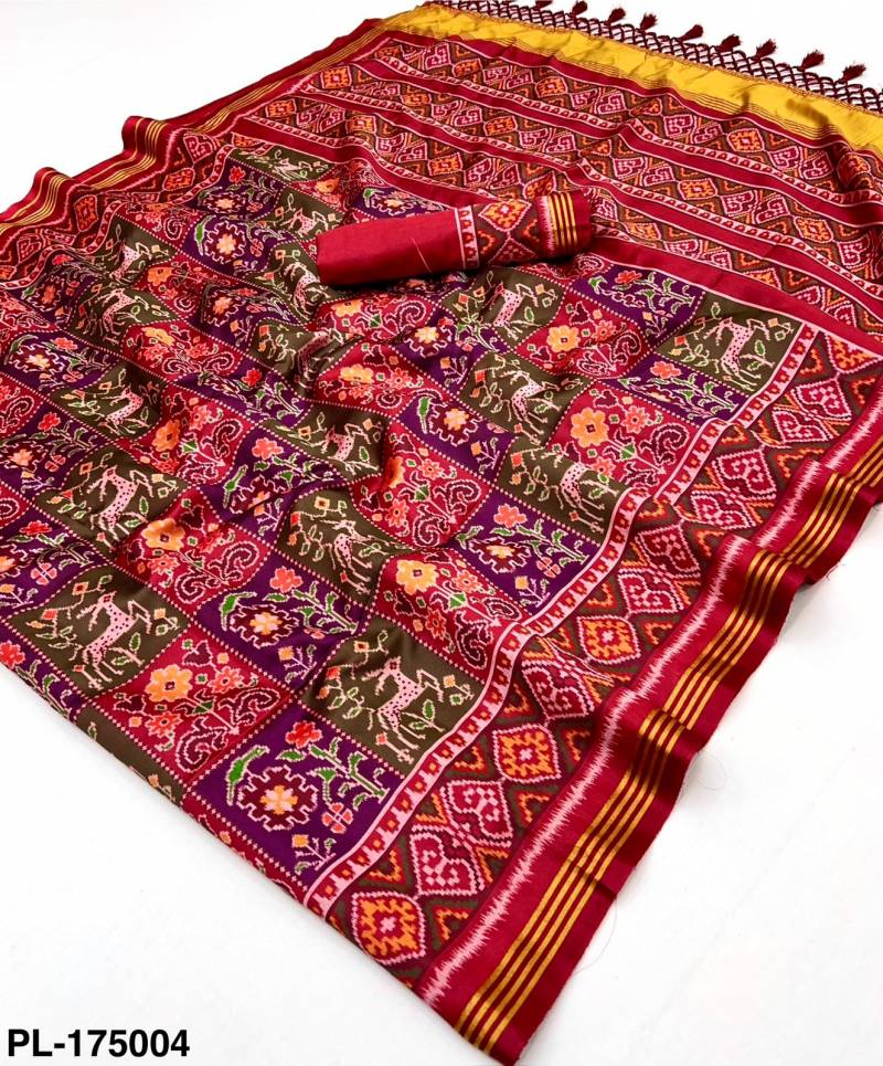 Rajyog Patan Patola Handloom Silk Patola Saree Collection