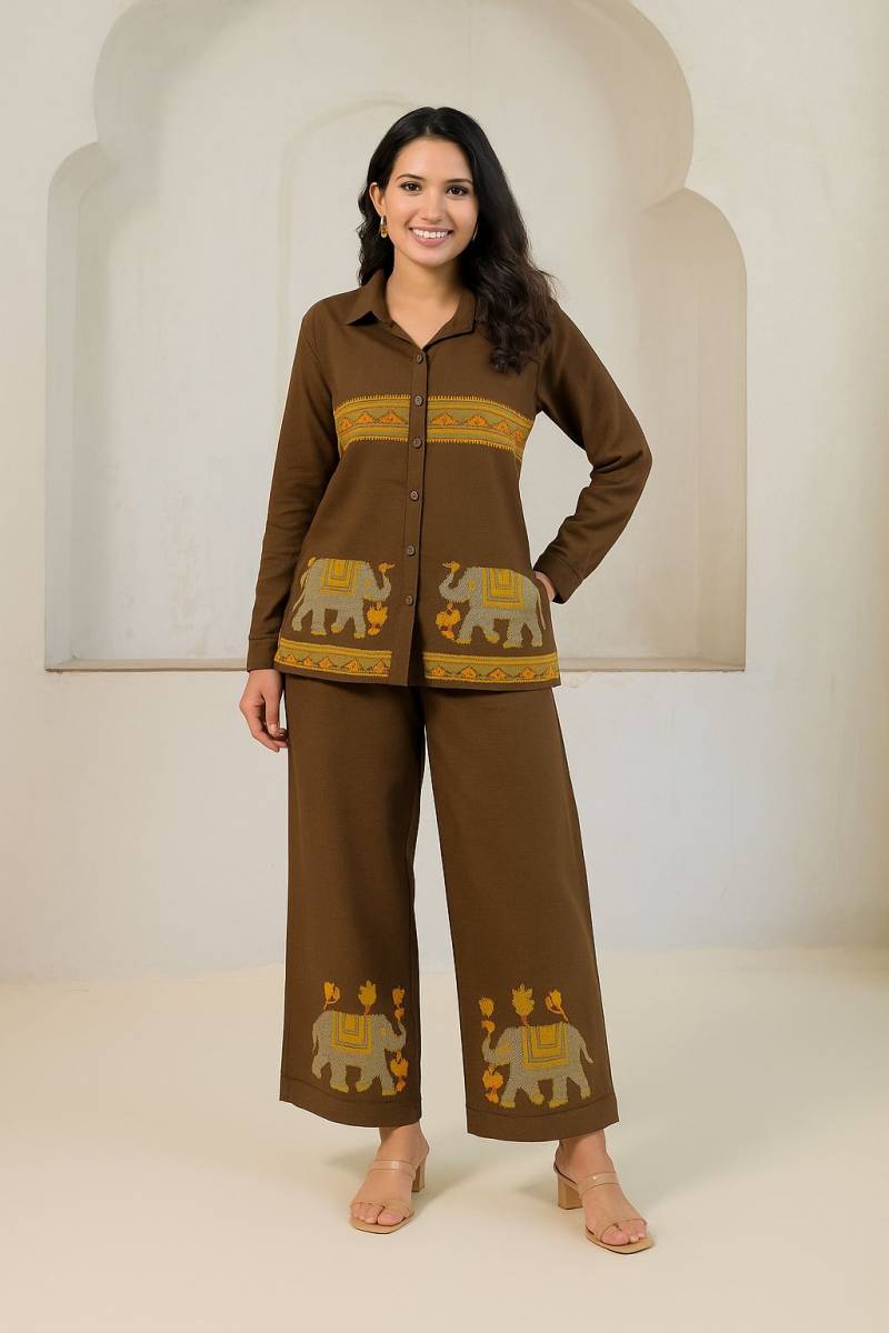 Naisha K 322 Cotton Flex Casual Wear Co Ord Set Collection