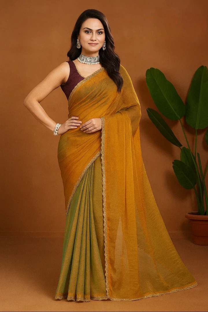 Fendy New Chiffon Fancy Saree Collection