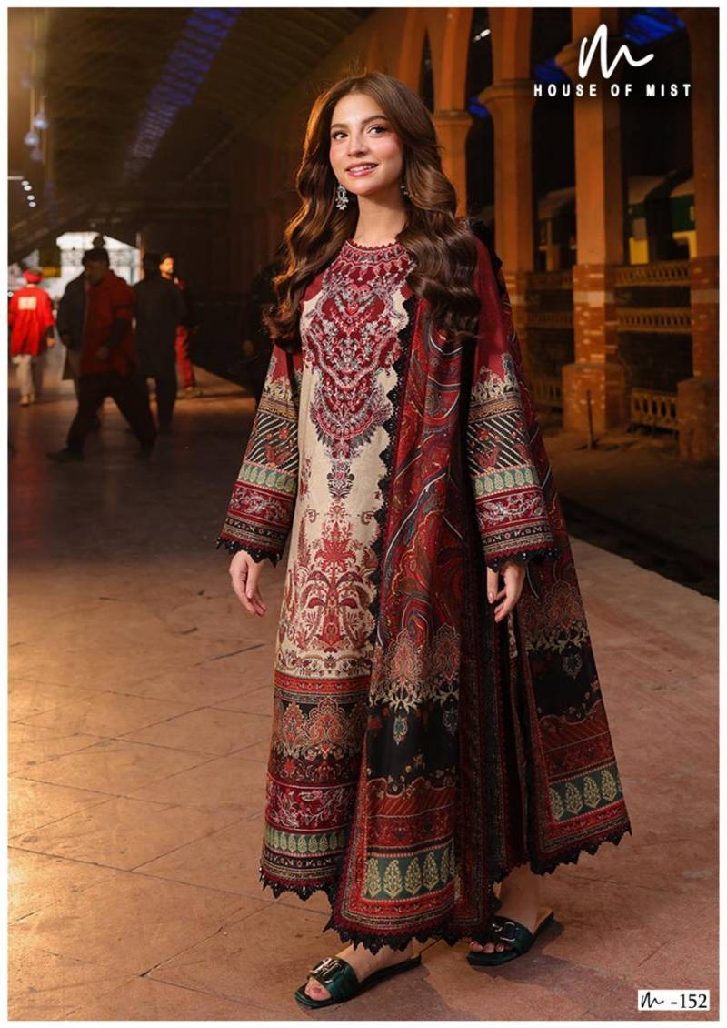 House Of Mist Ghazal Vol 16 Cotton Dress Material Collection
