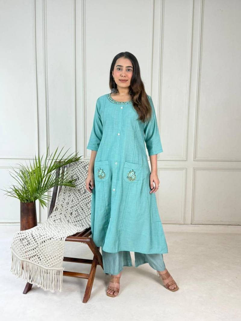 Naisha K 326 Vol 2 Vetican Work Kurti Pant Casual Wear Collection