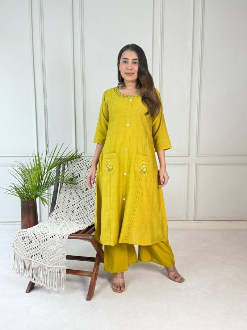 Naisha K 326 Vol 2 Vetican Work Kurti Pant Casual Wear Collection