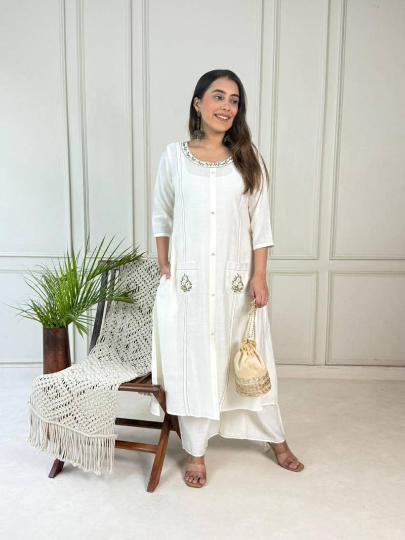 Naisha K 326 Vol 2 Vetican Work Kurti Pant Casual Wear Collection