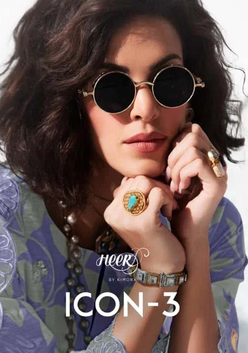 Kimora Heer Icon 3 Burberry Digital Print Designer Salwar Suit