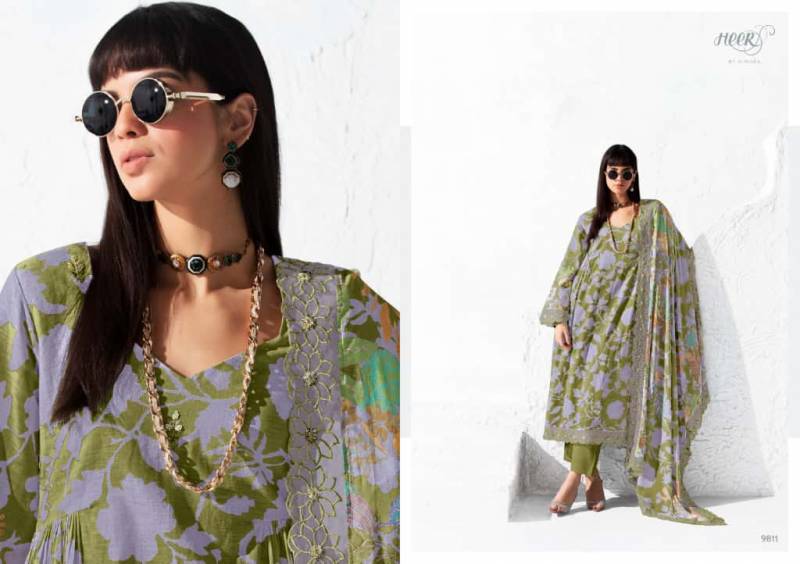 Kimora Heer Icon 3 Burberry Digital Print Designer Salwar Suit