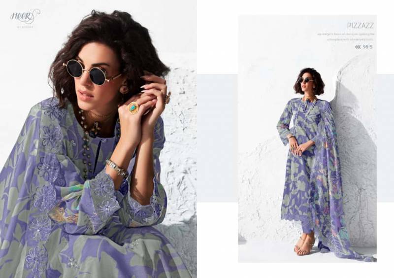 Kimora Heer Icon 3 Burberry Digital Print Designer Salwar Suit