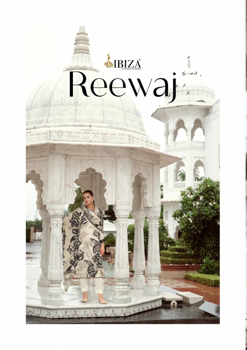 Ibiza Reewaj Viscose Pashmina Printed Work Designer Salwar Suits