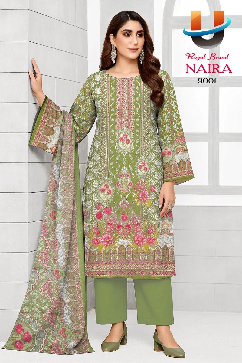 Royal Naira Vol 9 Cotton Printed Designer Dress Material