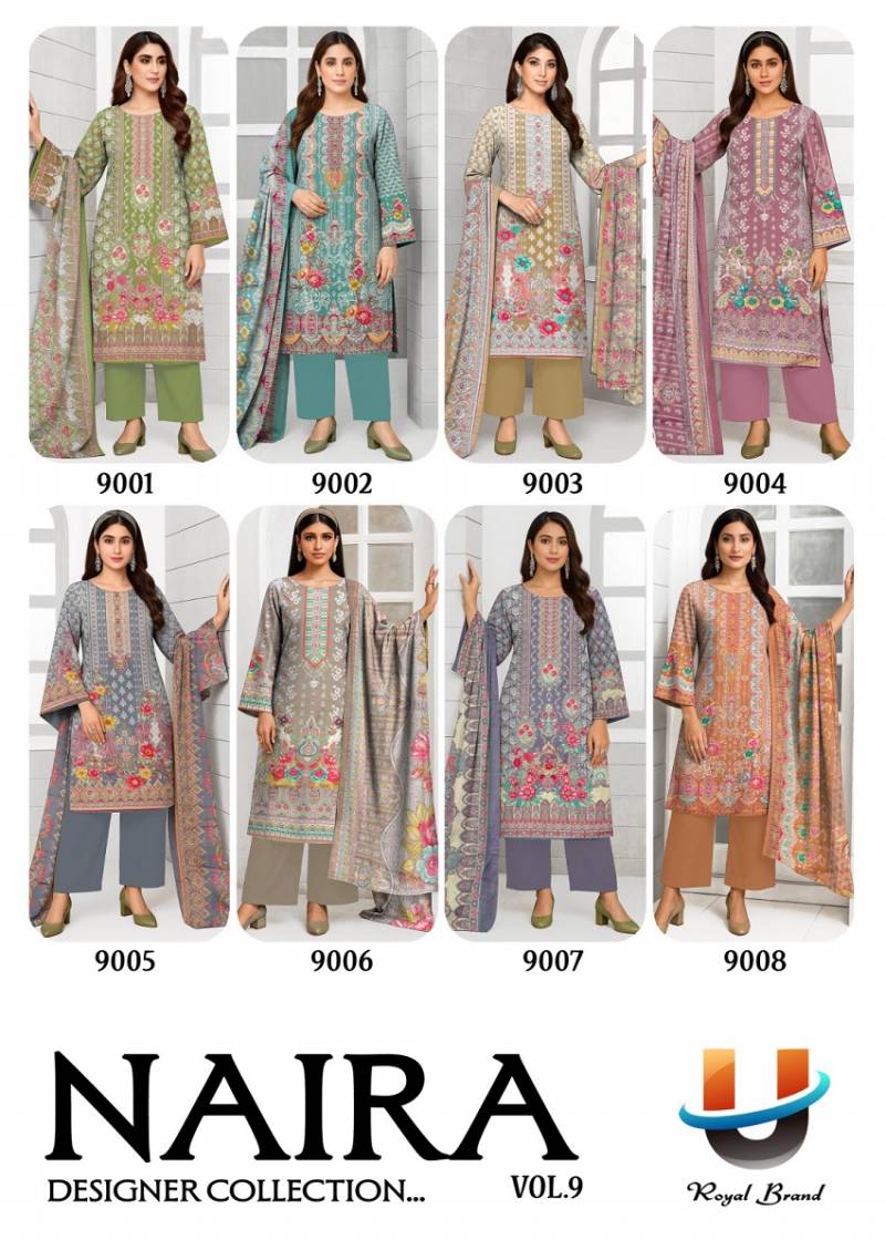 Royal Naira Vol 9 Cotton Printed Designer Dress Material
