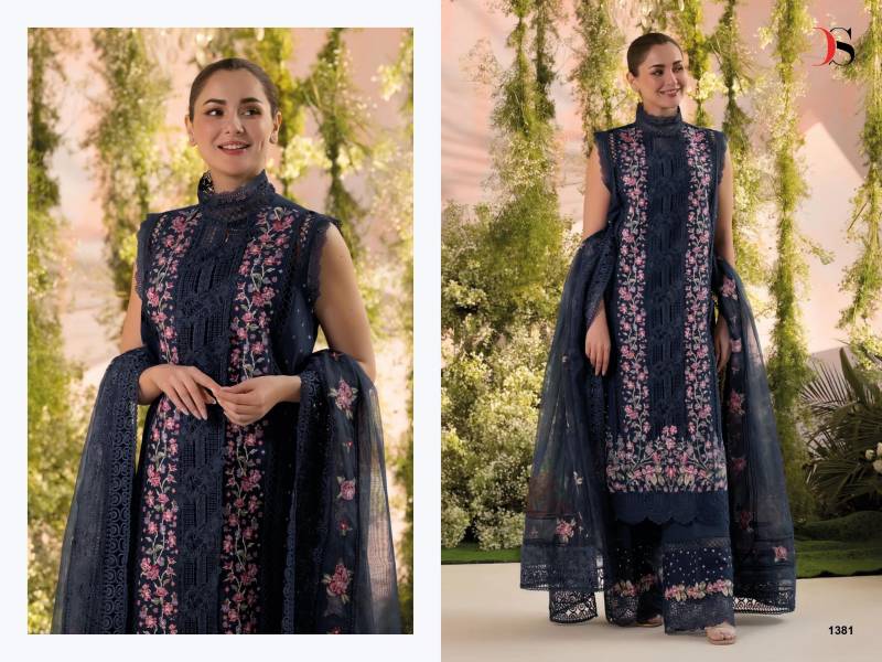 Deepsy Sobia Nazir Lawn 25 Vol 2 Cotton Embroidery Salwar Kameez
