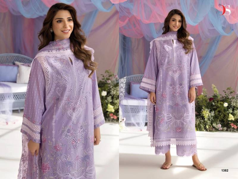 Deepsy Sobia Nazir Lawn 25 Vol 2 Cotton Embroidery Salwar Kameez