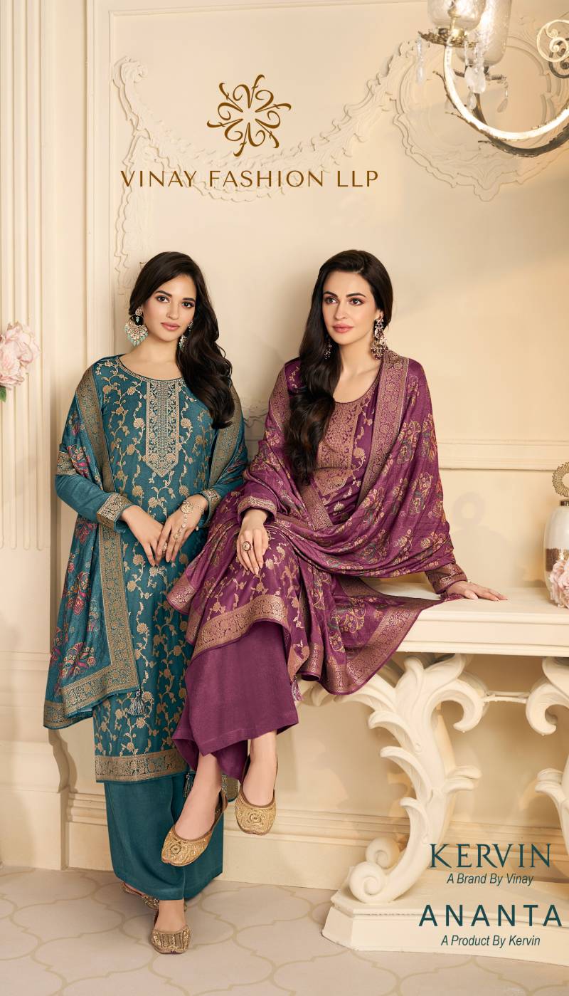 Vinay Kervin Ananta Viscose Pashmina Salwar Kameez Suits