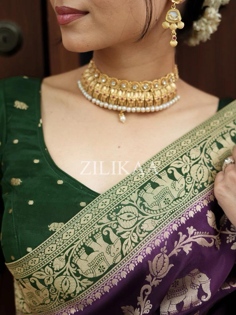 Satani 45221 Banarasi Soft Silk Festival Wear Saree Collection