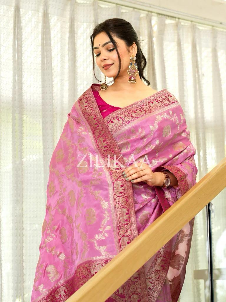 Satani 45221 Banarasi Soft Silk Festival Wear Saree Collection