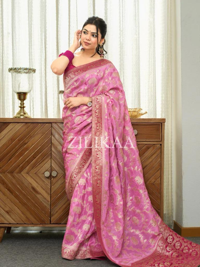 Satani 45221 Banarasi Soft Silk Festival Wear Saree Collection