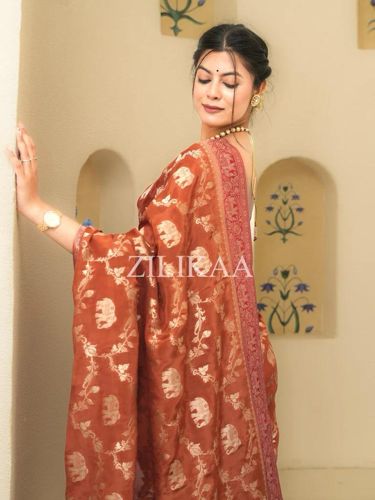 Satani 45221 Banarasi Soft Silk Festival Wear Saree Collection