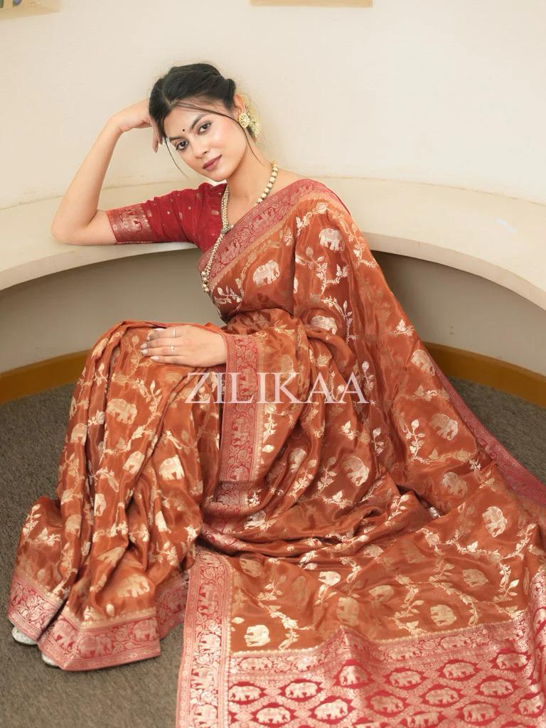 Satani 45221 Banarasi Soft Silk Festival Wear Saree Collection