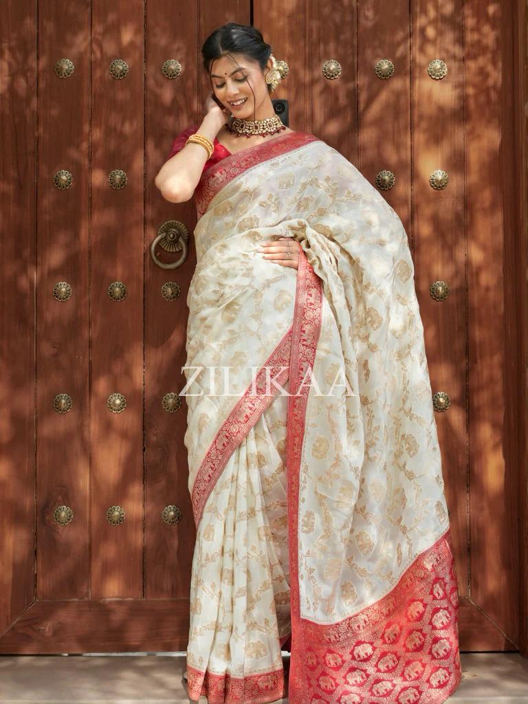 Satani 45221 Banarasi Soft Silk Festival Wear Saree Collection