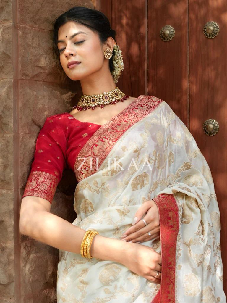Satani 45221 Banarasi Soft Silk Festival Wear Saree Collection