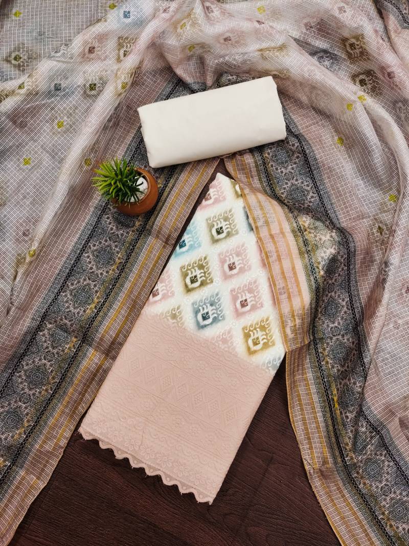 Cp 530 Cotton With Digital Printed Dress Material