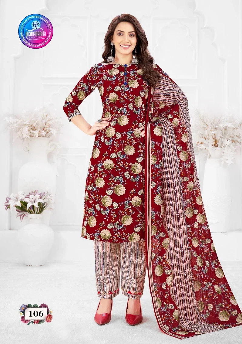 Hemprabha Sugandh Vol 1 Cotton Printed Dress Material
