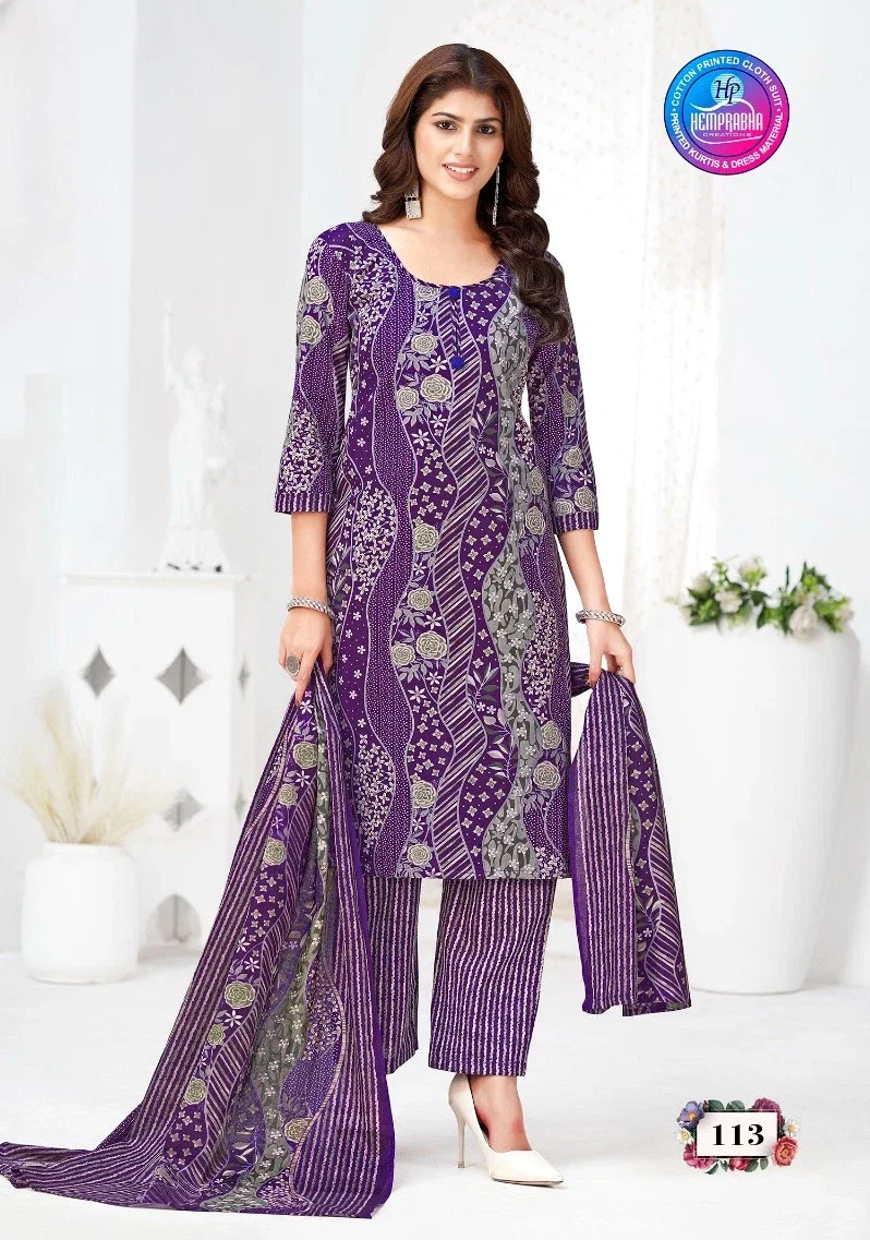 Hemprabha Sugandh Vol 1 Cotton Printed Dress Material