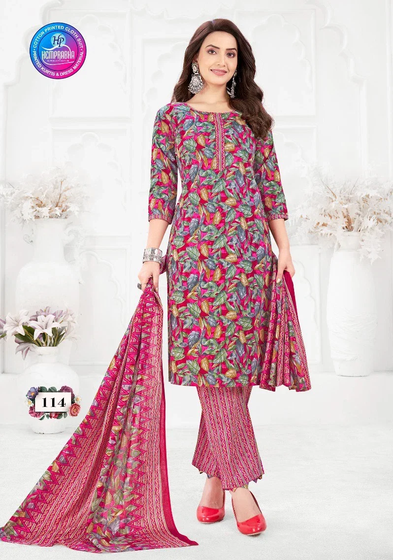 Hemprabha Sugandh Vol 1 Cotton Printed Dress Material