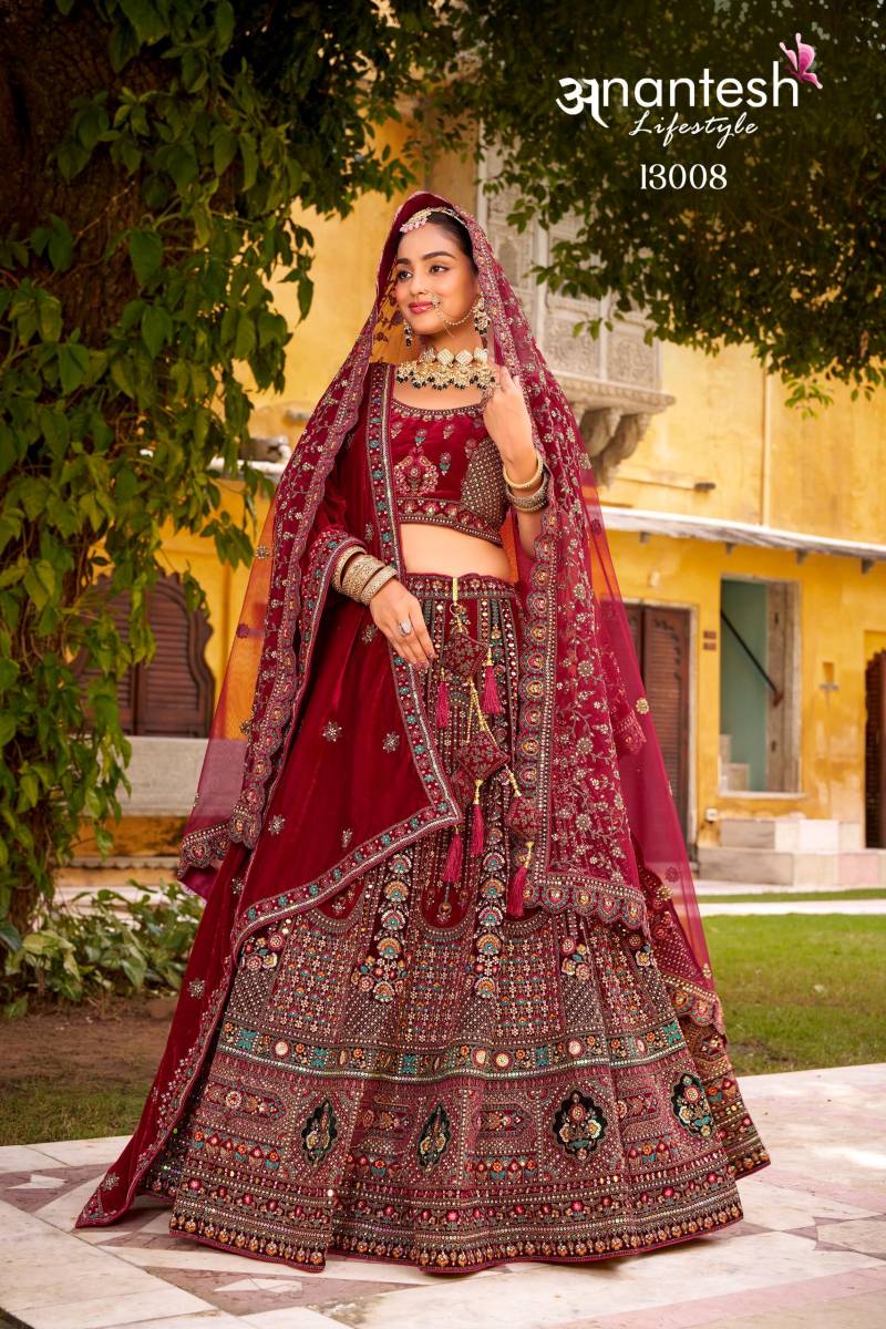 Anantesh Wedding Bride Vol 3 Designer Bridal Lehenga Choli Collection